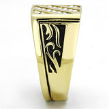 TK1189 IP Gold(Ion Plating) Stainless Steel Ring - The Trendy Accessories Store