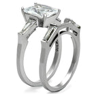 TK1229 High polished (no plating) Stainless Steel Ring - The Trendy Accessories Store