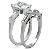 TK1229 High polished (no plating) Stainless Steel Ring - The Trendy Accessories Store