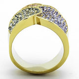 TK1420 IP Gold(Ion Plating) Stainless Steel Ring - The Trendy Accessories Store