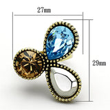 TK1496 IP Gold(Ion Plating) Stainless Steel Ring - The Trendy Accessories Store