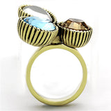 TK1496 IP Gold(Ion Plating) Stainless Steel Ring - The Trendy Accessories Store