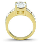 TK1675 IP Gold(Ion Plating) Stainless Steel Ring - The Trendy Accessories Store