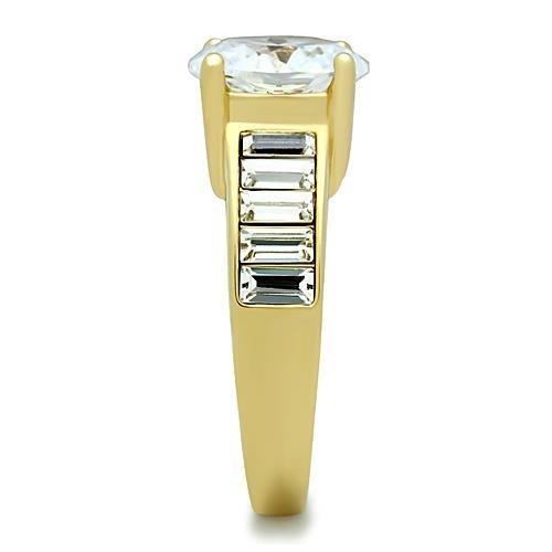 TK1675 IP Gold(Ion Plating) Stainless Steel Ring - The Trendy Accessories Store