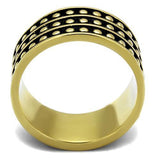 TK2312 IP Gold(Ion Plating) Stainless Steel Ring - The Trendy Accessories Store