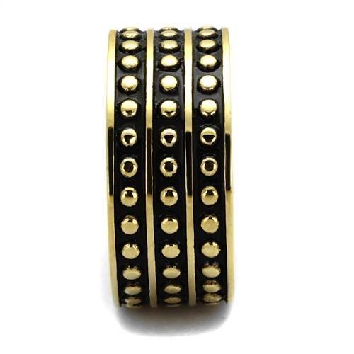 TK2312 IP Gold(Ion Plating) Stainless Steel Ring - The Trendy Accessories Store