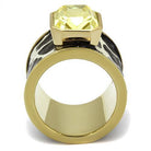 TK2701 IP Gold(Ion Plating) Stainless Steel Ring - The Trendy Accessories Store