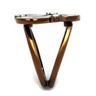 TK2841 IP Coffee light Stainless Steel Ring with - The Trendy Accessories Store