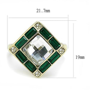 TK3036 IP Gold(Ion Plating) Stainless Steel Ring - The Trendy Accessories Store