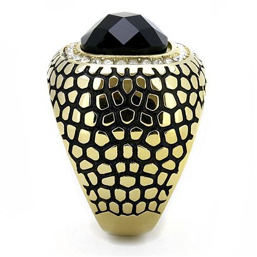 TK3221 IP Gold(Ion Plating) Stainless Steel Ring - The Trendy Accessories Store