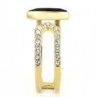 TK3591 IP Gold(Ion Plating) Stainless Steel Ring - The Trendy Accessories Store