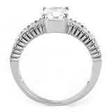 TK3608 No Plating Stainless Steel Ring with AAA - The Trendy Accessories Store