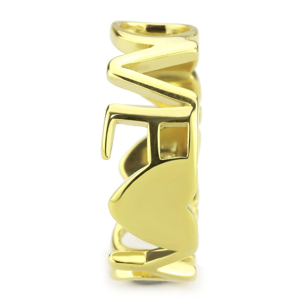 TK3637 IP Gold(Ion Plating) Stainless Steel Ring - The Trendy Accessories Store