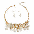 Clustered Bead Necklace Set - The Trendy Accessories Store