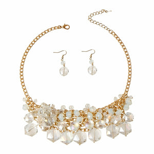 Clustered Bead Necklace Set - The Trendy Accessories Store