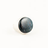 Black Onyx Silver Ring - The Trendy Accessories Store