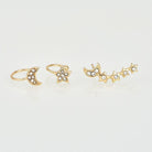 Moon & Star Earring and Cuff Set - The Trendy Accessories Store