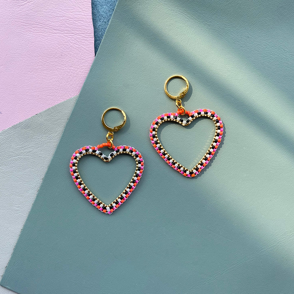 Candy Heart style Earrings - The Trendy Accessories Store
