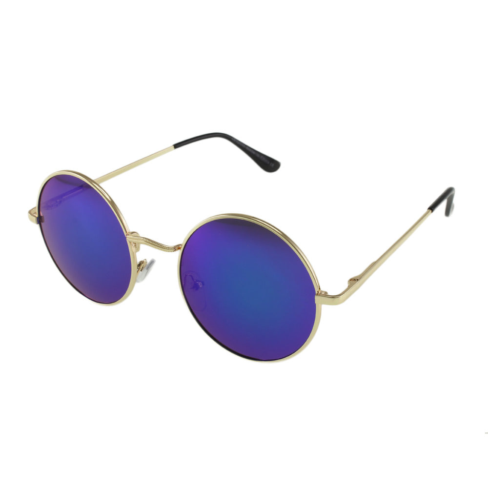 MQ Presley Sunglasses in Gold / Blue - The Trendy Accessories Store
