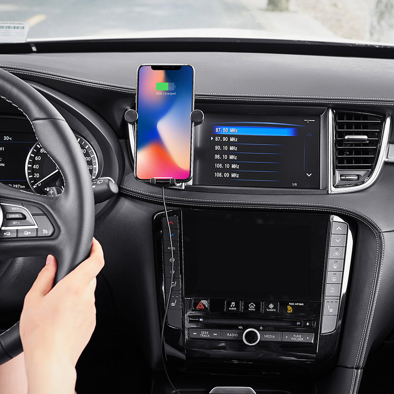Wireless Car Charger Mount With Air Vent Phone Holder