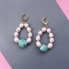 Candy theme Shell Pearl Earrings - The Trendy Accessories Store