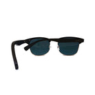 Black Bamboo Club Sunglasses, Polarized Sunset Lenses, HandCrafted - The Trendy Accessories Store