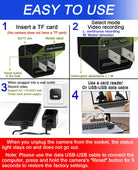Hidden Camera HD 1080P USB Charger Home Security - The Trendy Accessories Store