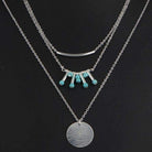 Turquoise Multilayer Necklace - The Trendy Accessories Store