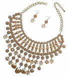Heavy Rich Glass Bead Necklace Set - The Trendy Accessories Store