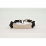 Genuine Multi Strand Leather Bracelet With Crystals From Swarovski - The Trendy Accessories Store