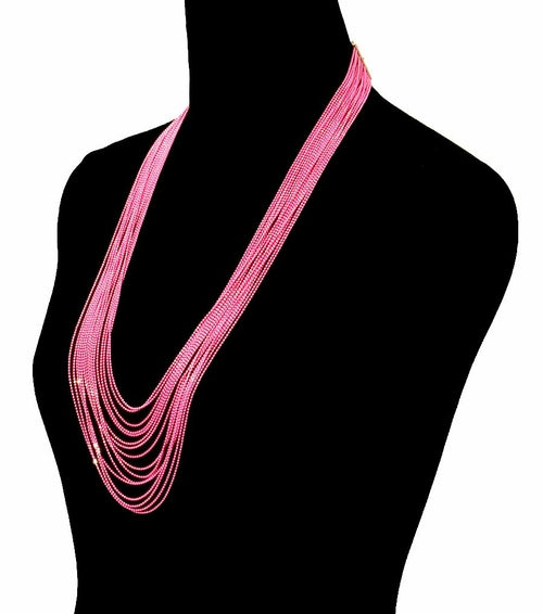 Colored Chain Necklace Set - The Trendy Accessories Store