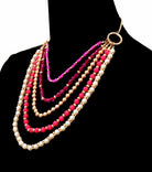 Beads Pearl Necklace Set - The Trendy Accessories Store