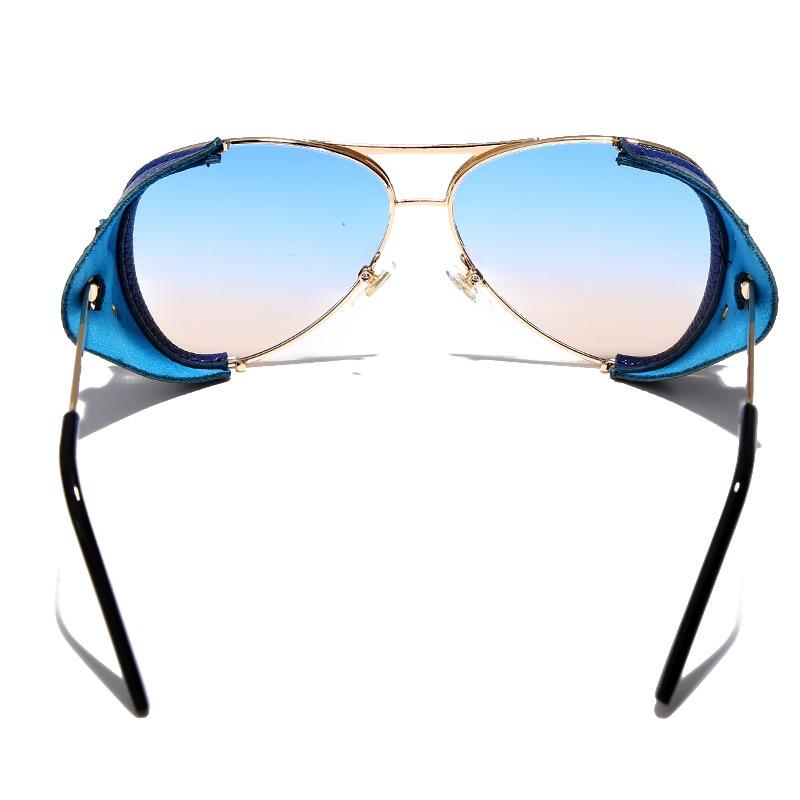 Fashion Pilot Leather Aviation Sunglasses For Men and Women - The Trendy Accessories Store