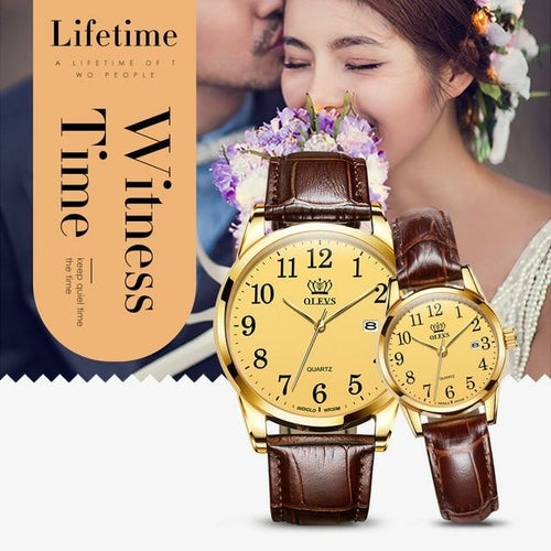 Fashion popular Casual Quartz Lover's Watches - The Trendy Accessories Store