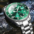 Mens Watches Top Brand Luxury Fashion Waterproof Luminous Hand Green - The Trendy Accessories Store