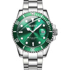 Mens Watches Top Brand Luxury Fashion Waterproof Luminous Hand Green - The Trendy Accessories Store
