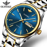 Men Skeleton Automatic Mechanical Watches Top Brand Sapphire Glass - The Trendy Accessories Store