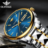 Men Skeleton Automatic Mechanical Watches Top Brand Sapphire Glass - The Trendy Accessories Store