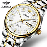 Men Skeleton Automatic Mechanical Watches Top Brand Sapphire Glass - The Trendy Accessories Store
