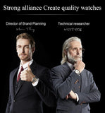 Men Skeleton Automatic Mechanical Watches Top Brand Sapphire Glass - The Trendy Accessories Store