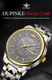 Men Skeleton Automatic Mechanical Watches Top Brand Sapphire Glass - The Trendy Accessories Store
