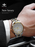 Men Skeleton Automatic Mechanical Watches Top Brand Sapphire Glass - The Trendy Accessories Store