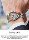 Men Skeleton Automatic Mechanical Watches Top Brand Sapphire Glass - The Trendy Accessories Store
