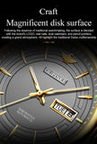 Men Skeleton Automatic Mechanical Watches Top Brand Sapphire Glass - The Trendy Accessories Store