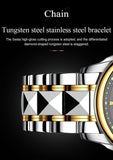 Men Skeleton Automatic Mechanical Watches Top Brand Sapphire Glass - The Trendy Accessories Store