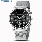 Top Luxury Men Multifunction Watches Waterproof Business Casual Quartz - The Trendy Accessories Store