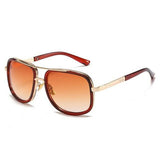 Classic Oversized Men Sunglasses Luxury Brand Women Sun Glasses Square - The Trendy Accessories Store