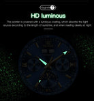 Automatic Green Luxury Stainless Steel Olves Watch - The Trendy Accessories Store