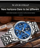 Automatic Green Luxury Stainless Steel Olves Watch - The Trendy Accessories Store