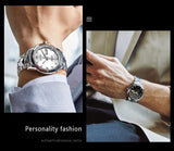 Automatic Luxury Saphire Waterproof Men Watch - The Trendy Accessories Store